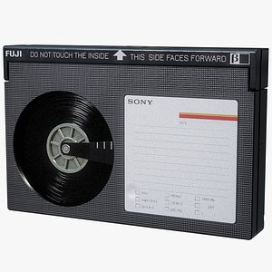 Video Tape Betamax Lowpoly Gameready PBR