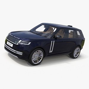 3D Range Rover 2022 Simplified