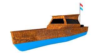 Luxembourg Wooden Boat