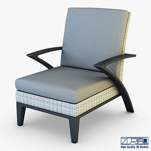 Rexus armchair white