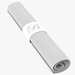 table napkin 3D model