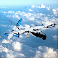 Flying Taxi Archer Midnight eVTOL United Airlines PBR