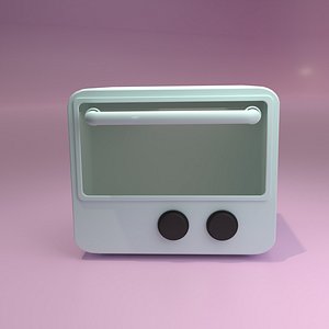 3D model toaster oven