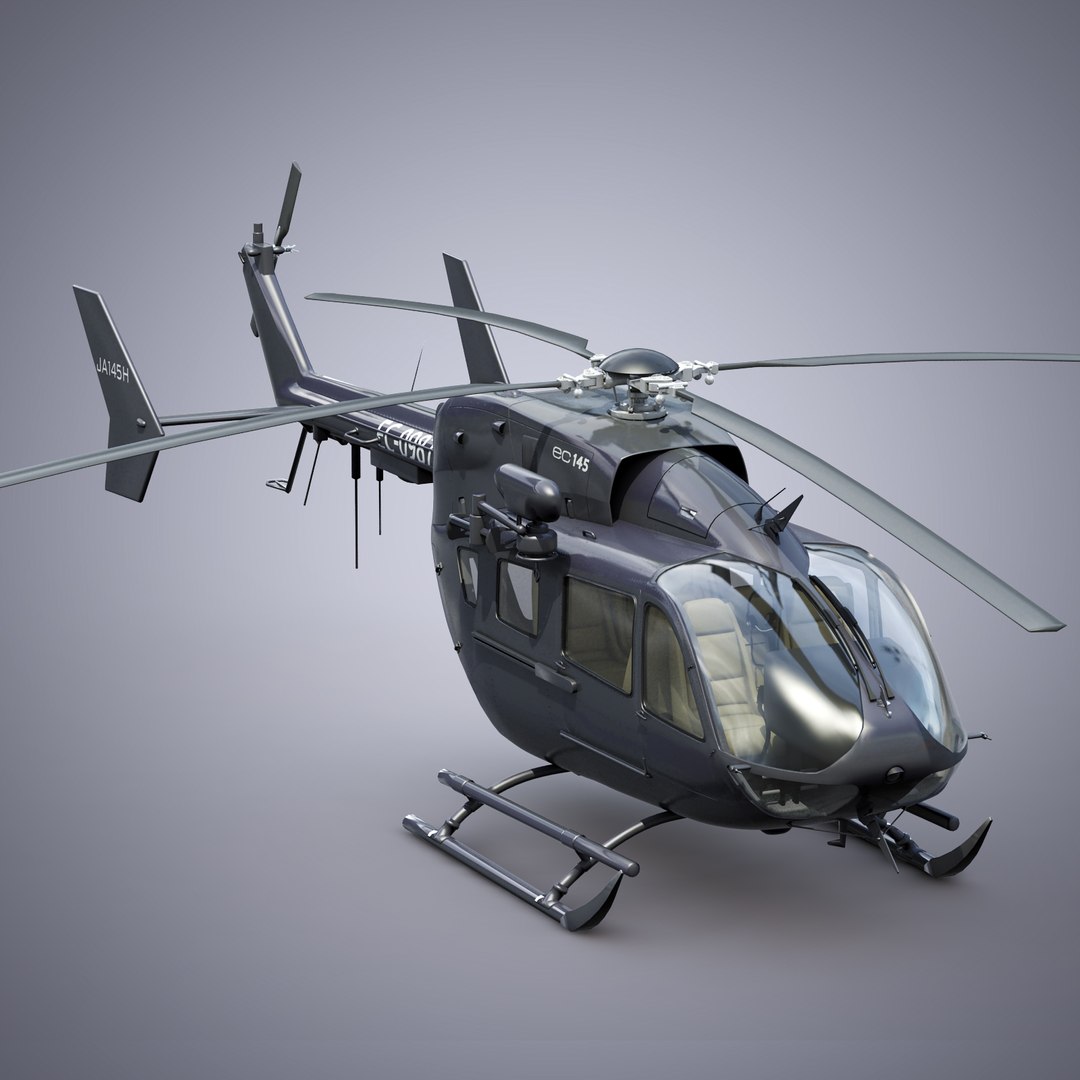 Eurocopter Ec 145 3d Max