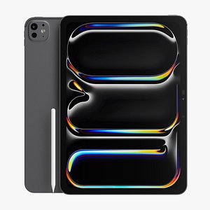 Apple iPad Pro 13 2024 3D model