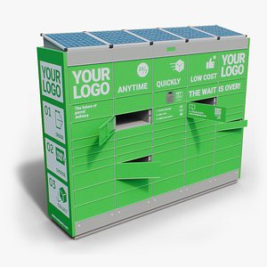 Parcel Locker 3D model