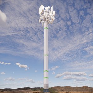 Sci-fi Communication Tower v2 004