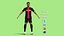 T-Pose Rigged Jonas Hofmann Leverkusen