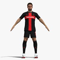 T-Pose Rigged Jonas Hofmann Leverkusen