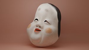 Okame Mask 3D