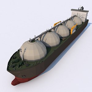 Gas Carrier Tanker Ship