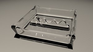3D ashtray