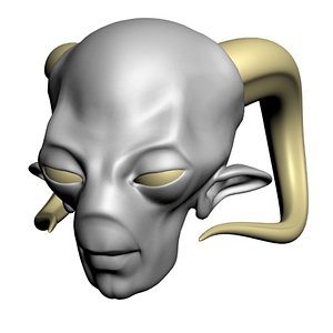 Demon Faun Head
