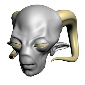 Demon Faun Head