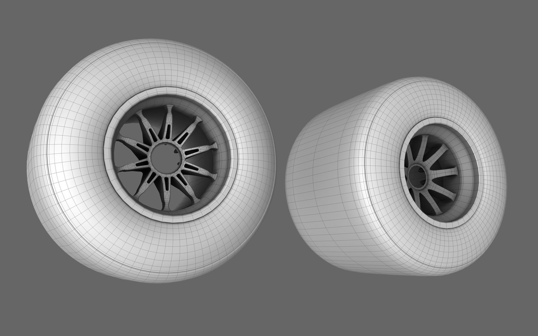 3D F1 2017 Tire Rim - TurboSquid 1316753