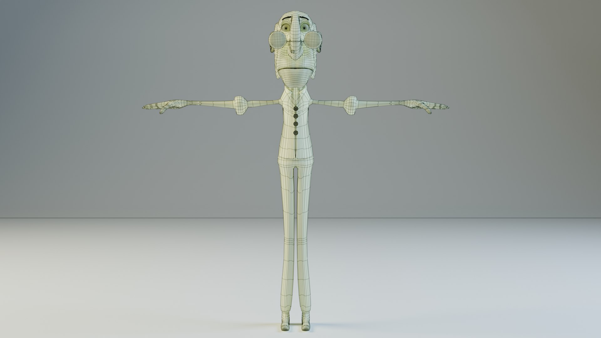 Cartoon Old Man Rigged Game-Animation-Ready Low Poly 3D model https://p.turbosquid.com/ts-thumb/mG/vwscXy/U4/wireframe2/png/1745858505/1920x1080/fit_q87/fb75f2b58ccbfecdd103938a39097a243d677d96/wireframe2.jpg