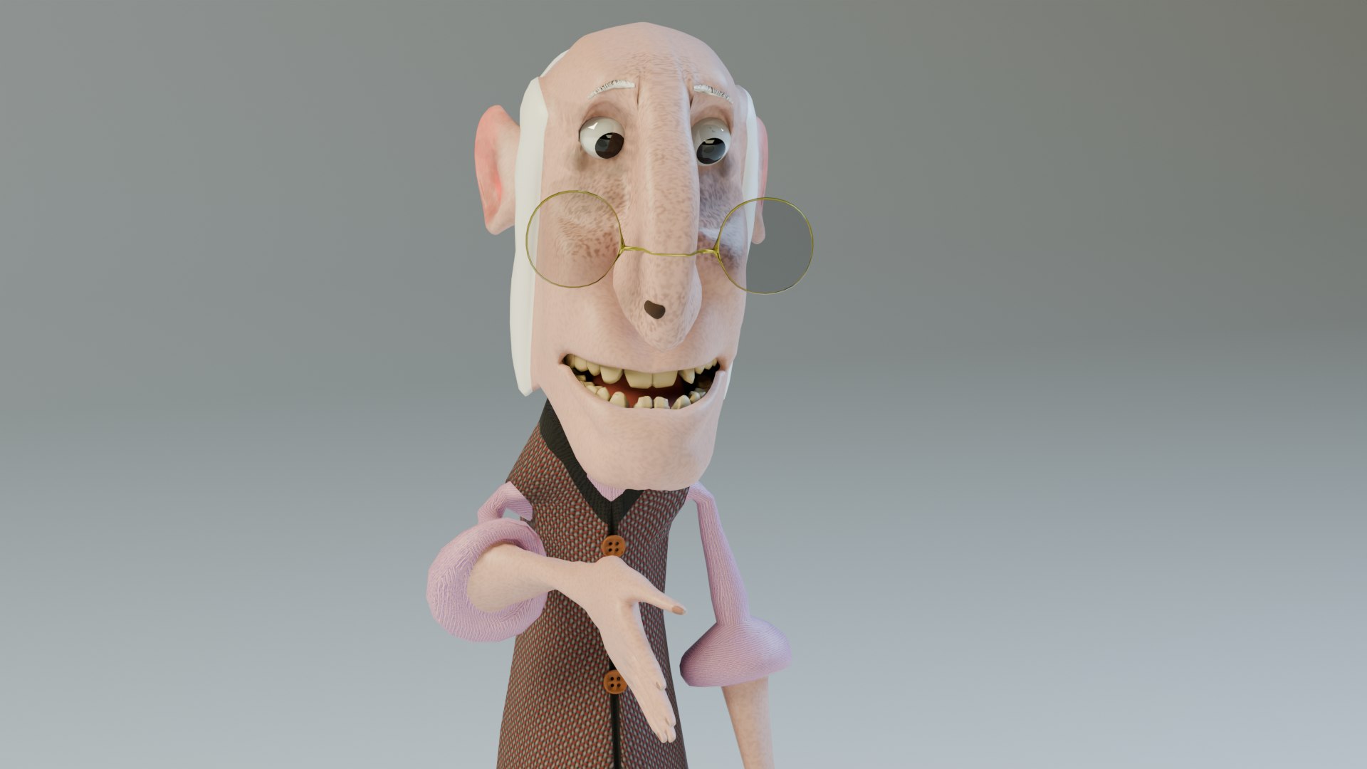 Cartoon Old Man Rigged Game-Animation-Ready Low Poly 3D model https://p.turbosquid.com/ts-thumb/mG/vwscXy/xH/render3/png/1745858499/1920x1080/fit_q87/e759b7502f0e3337e144d1c199b6b6cdd015d298/render3.jpg