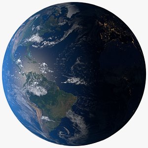 32K Planet Earth Day Night