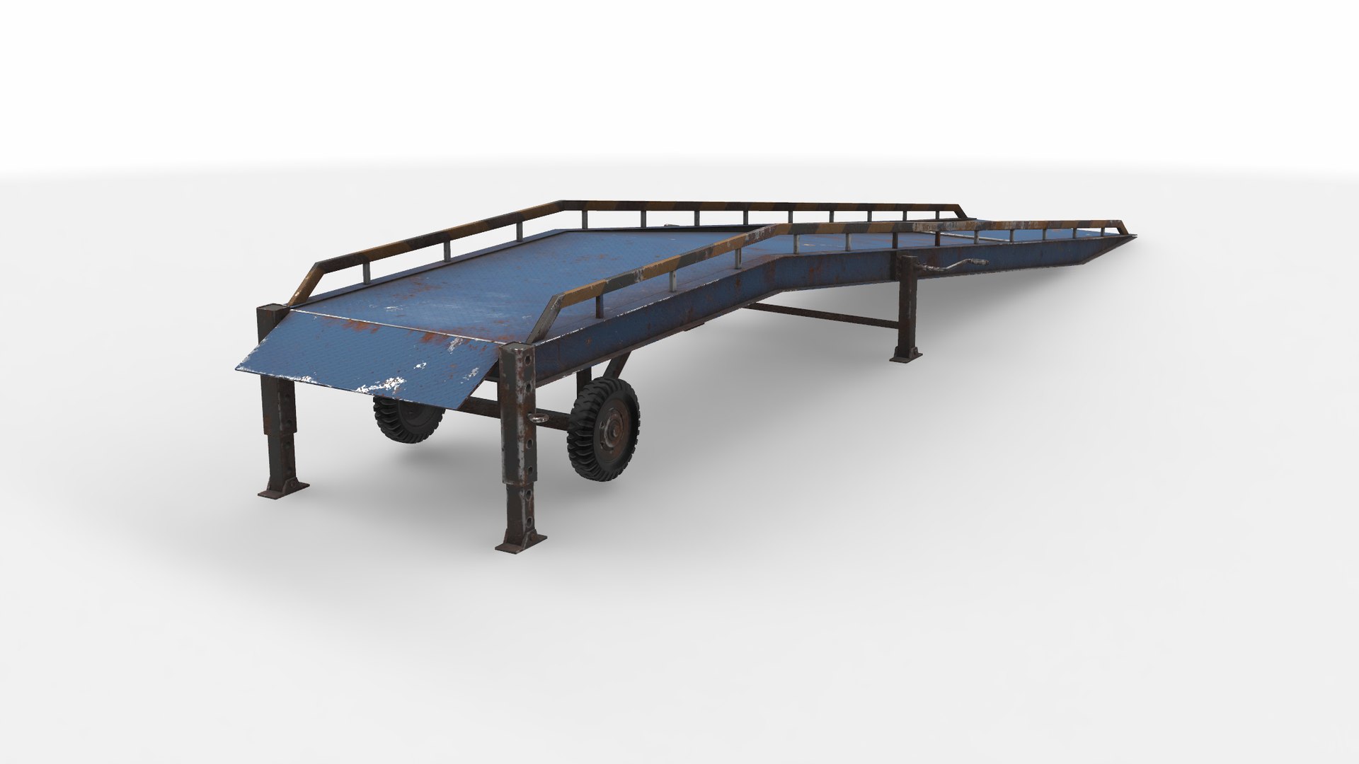 Mobile Loading Ramp 01 3D Model - TurboSquid 2381423