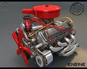 3ds turbo v8 engine