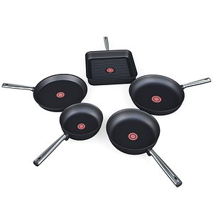 frying pan 3D model