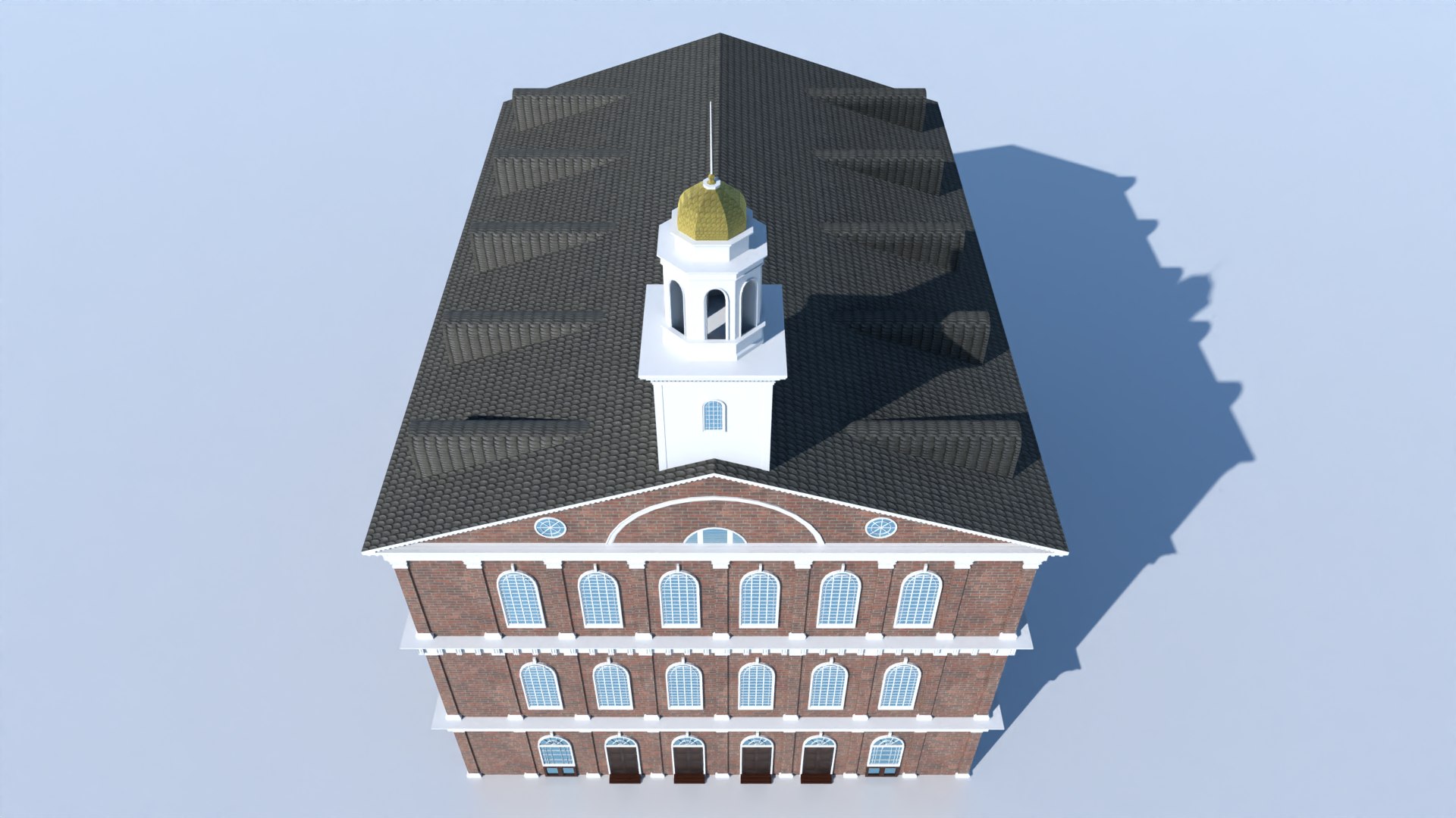 3D Faneuil Hall Visitor Center Model - TurboSquid 1708989