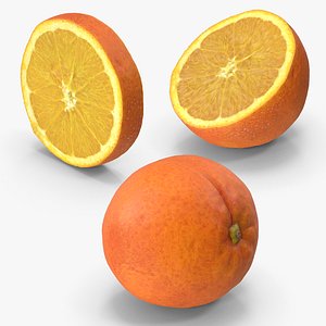 Orange Fruit 3D model