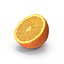 Orange Fruit 3D model