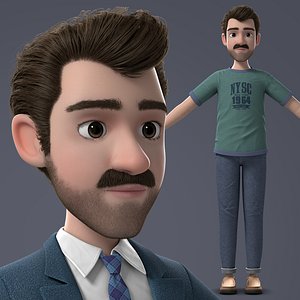 Cartoon Man