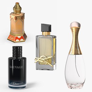 Perfume Bottles Collection 6 model