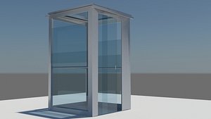 3d cable car model