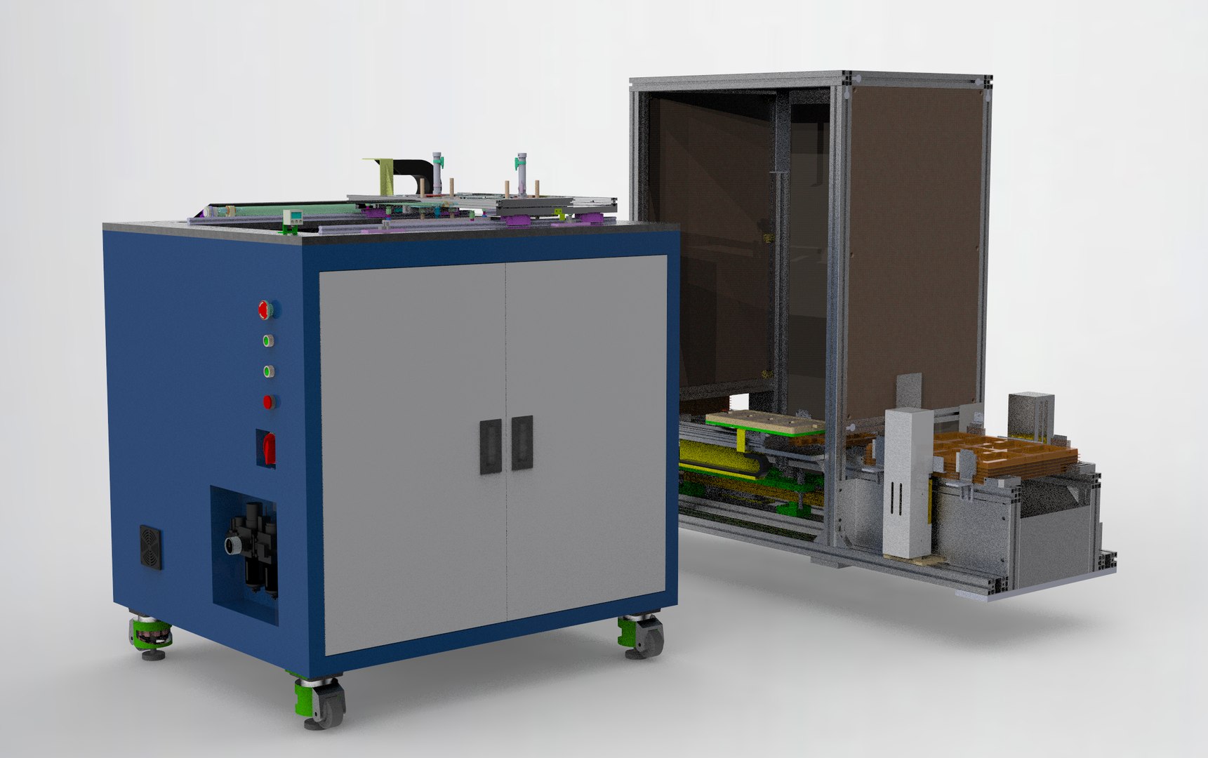Tray Loading Unloading Machine 3D Model - TurboSquid 1674160