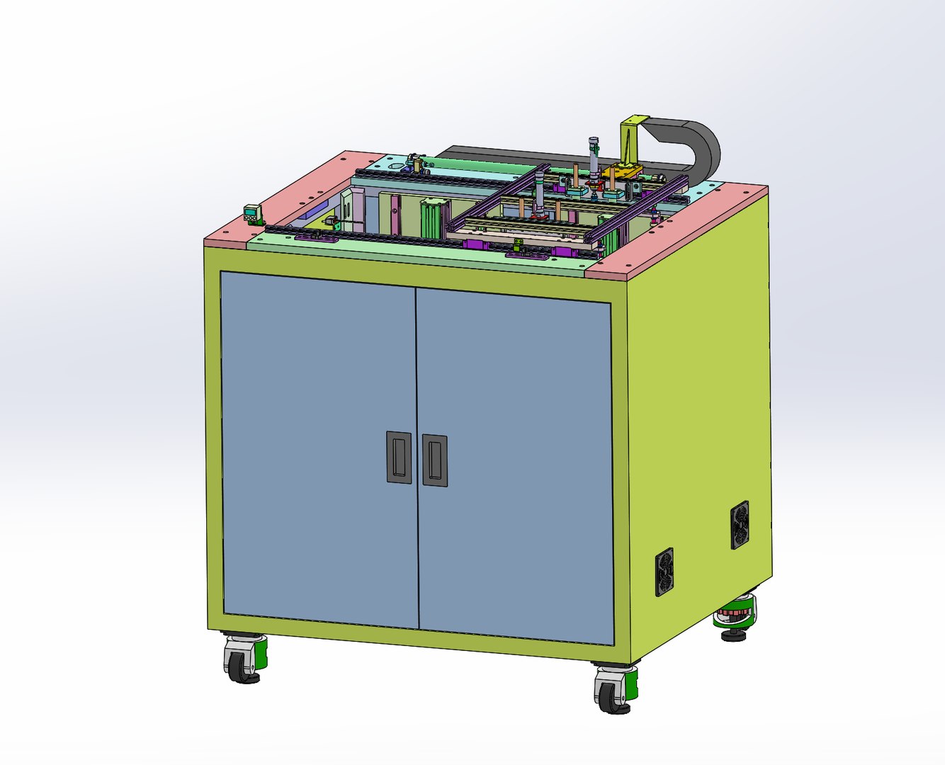 Tray Loading Unloading Machine 3D Model - TurboSquid 1674160