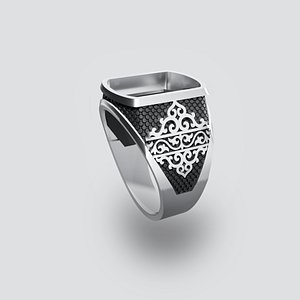 Fashion Ring 3D model