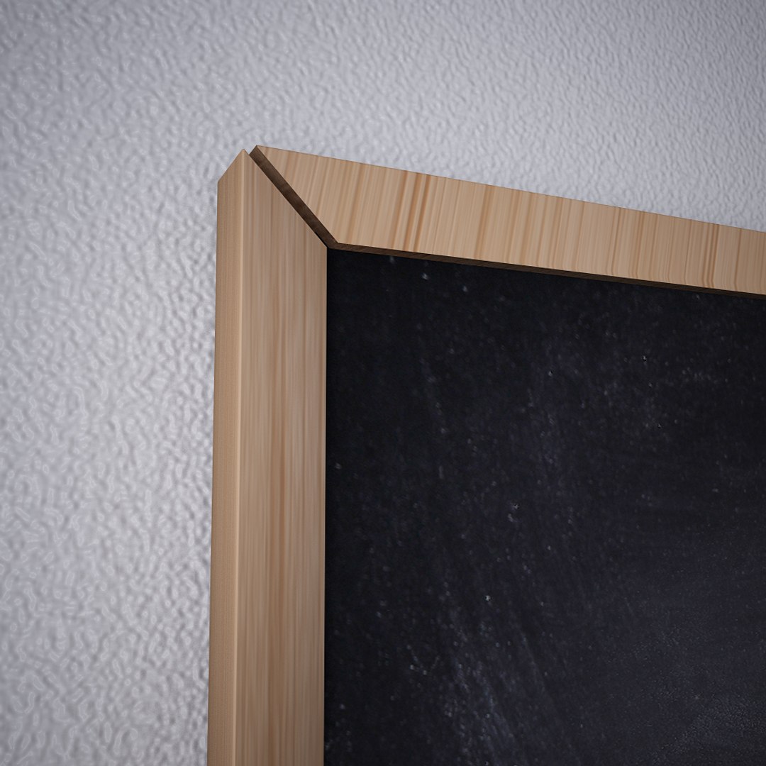 Blackboard Classical Board 3d C4d
