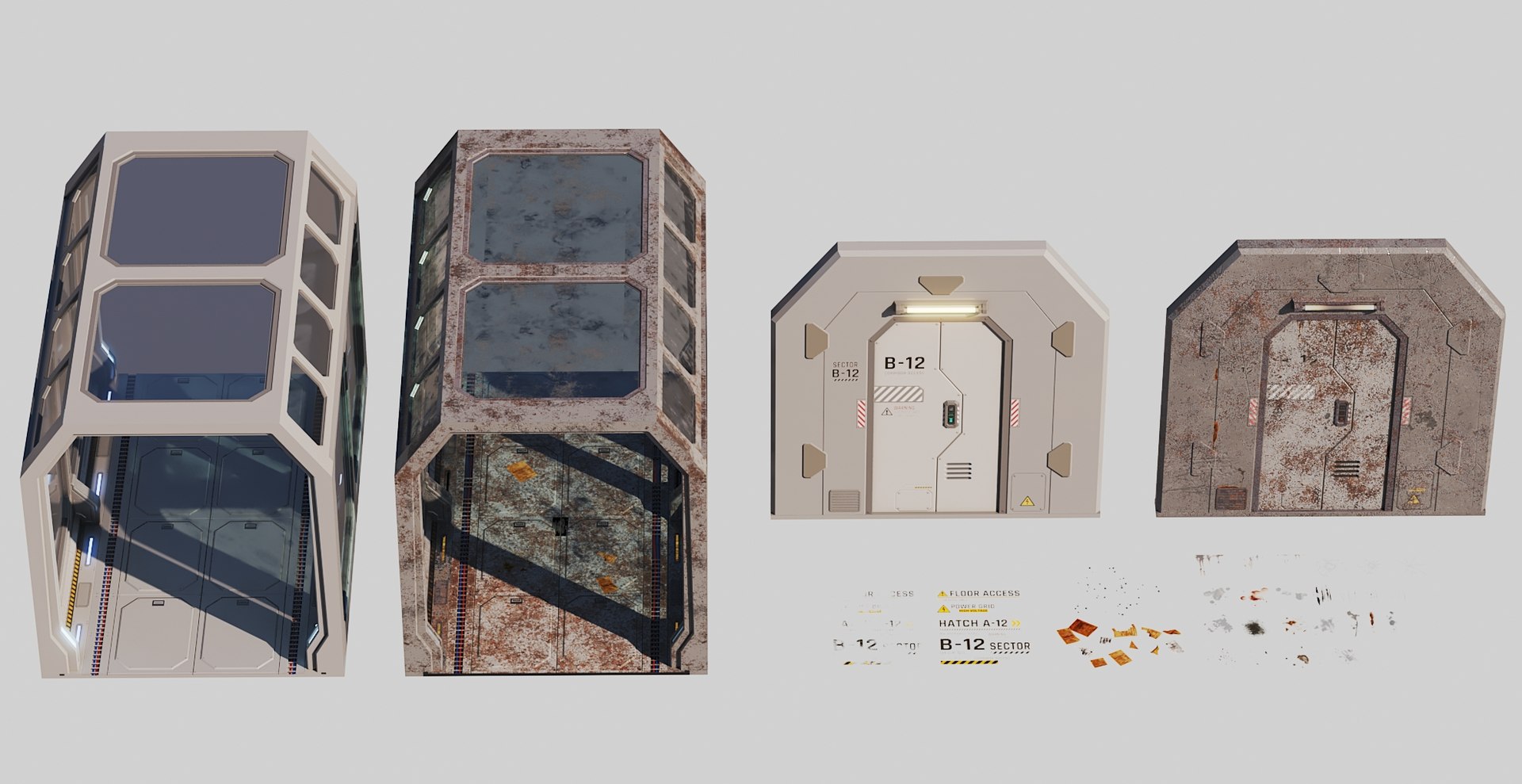Modular Sci-Fi Corridor - Linear Section - Clean and Dirty 3D https://p.turbosquid.com/ts-thumb/mH/Wbk1w8/AD/11/jpg/1788376439/1920x1080/fit_q87/c5d0e209081f045cd69ca654b250e7dad22d182b/11.jpg