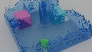 water 3D model
