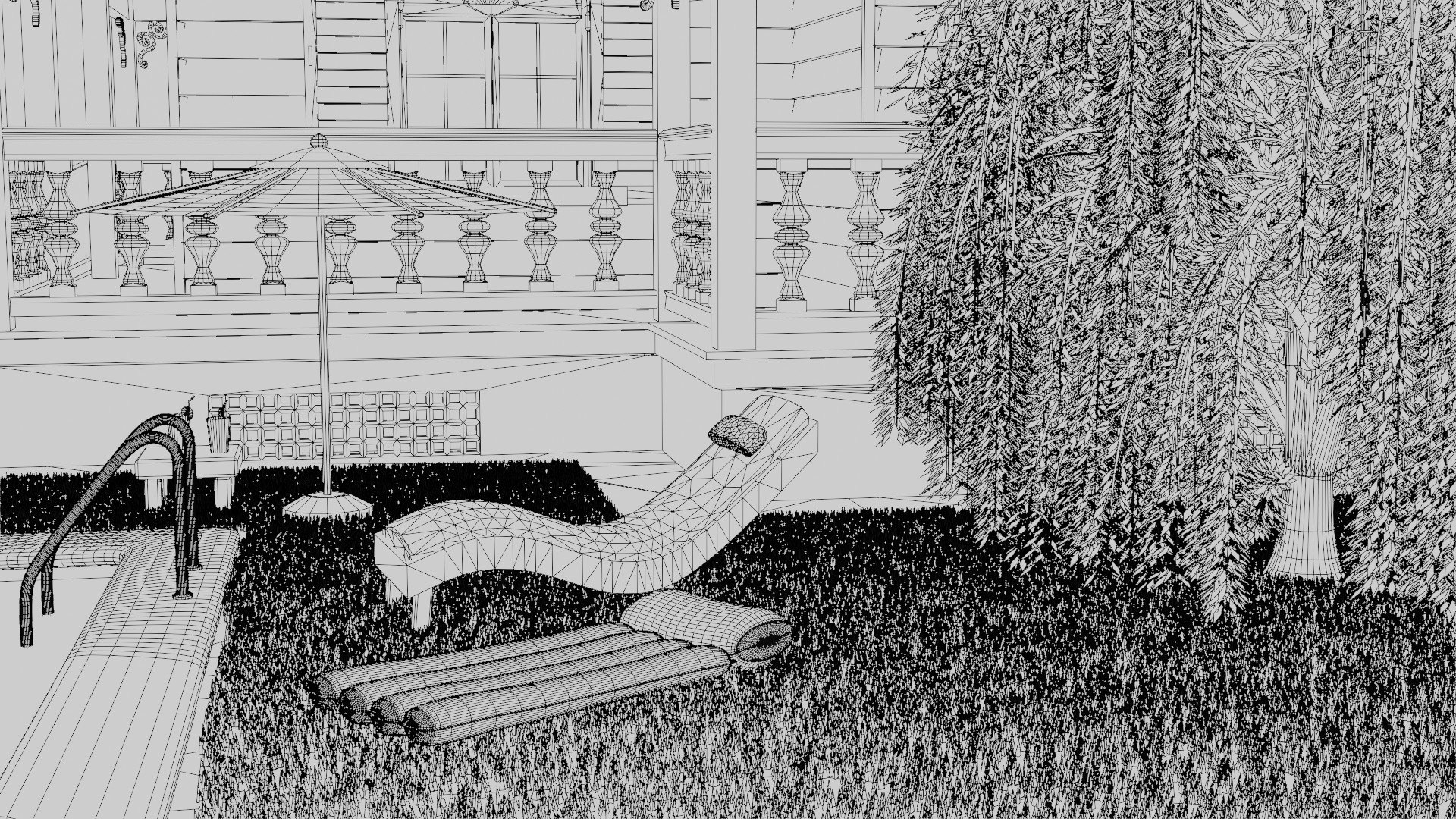 Mansion and Island-like Garden model https://p.turbosquid.com/ts-thumb/mH/YDLGrZ/zb/wireframe_glimpse_08/jpg/1663405390/1920x1080/fit_q87/c13a7da137bc4a6fc71d494bb09ad55859c5a758/wireframe_glimpse_08.jpg