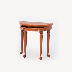 3D stylized cartoon console table