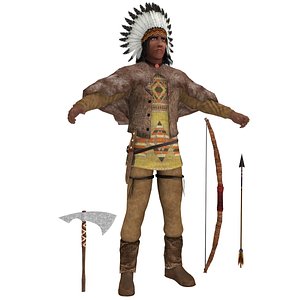 Native American Chief V2