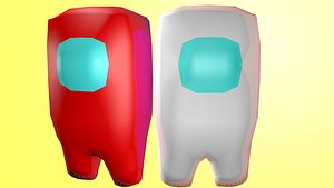 among us 3D model