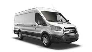 Ford Transit Van L4H2 2018 3D model