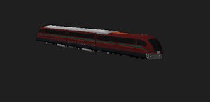 bullet train 3D model