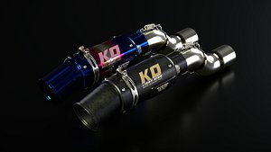 Exhaust Muffler 3D