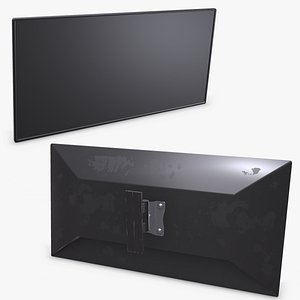 Hanging Monitor Low-poly PBR