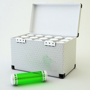 3d max case ampul