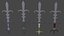 sword godsword 3D model