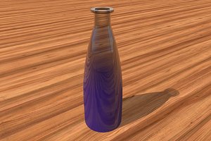 3d dwg glass vase