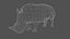 3D Rhinoceros model