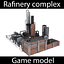 3D rafinery - model